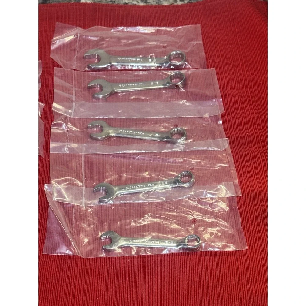 GearWrench 81905 10 Pc SAE Stubby Fixed Combination Wrench Set NEW In Sealed Pkg